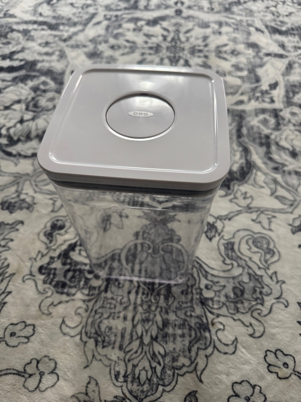 OXO White and Clear Square Airtight Pantry Container